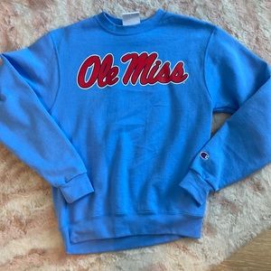 Ole miss crew neck